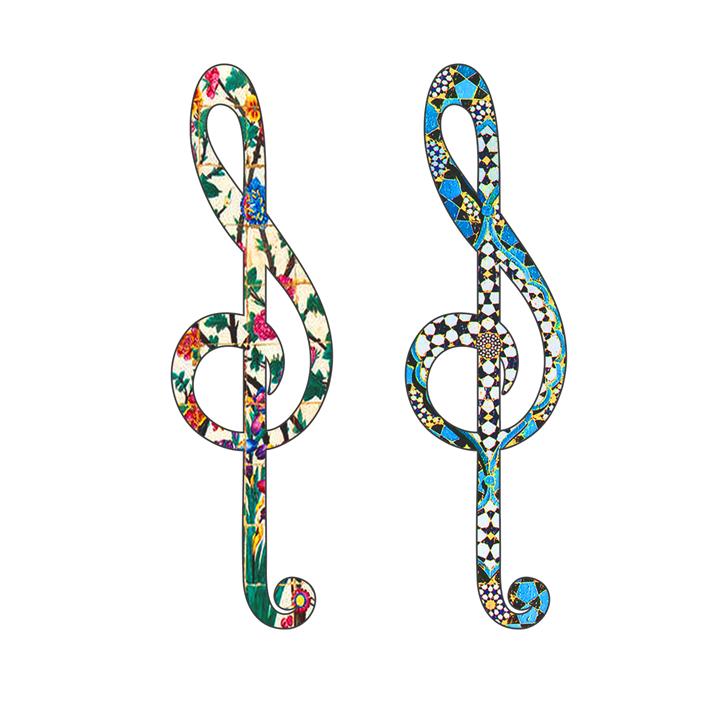 نشانگر کتاب لوکسینو مدل Music_7 بسته 2 عددی
